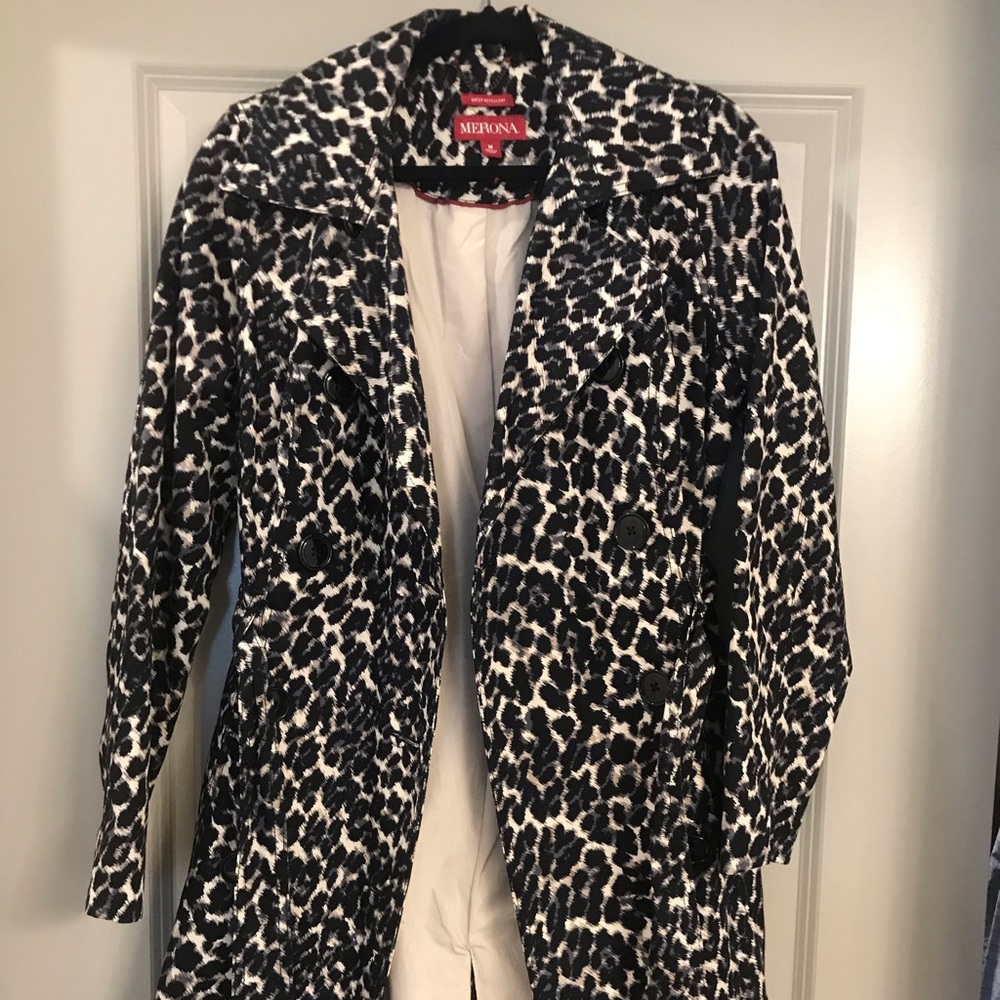 Cheetah Print Pea Coat